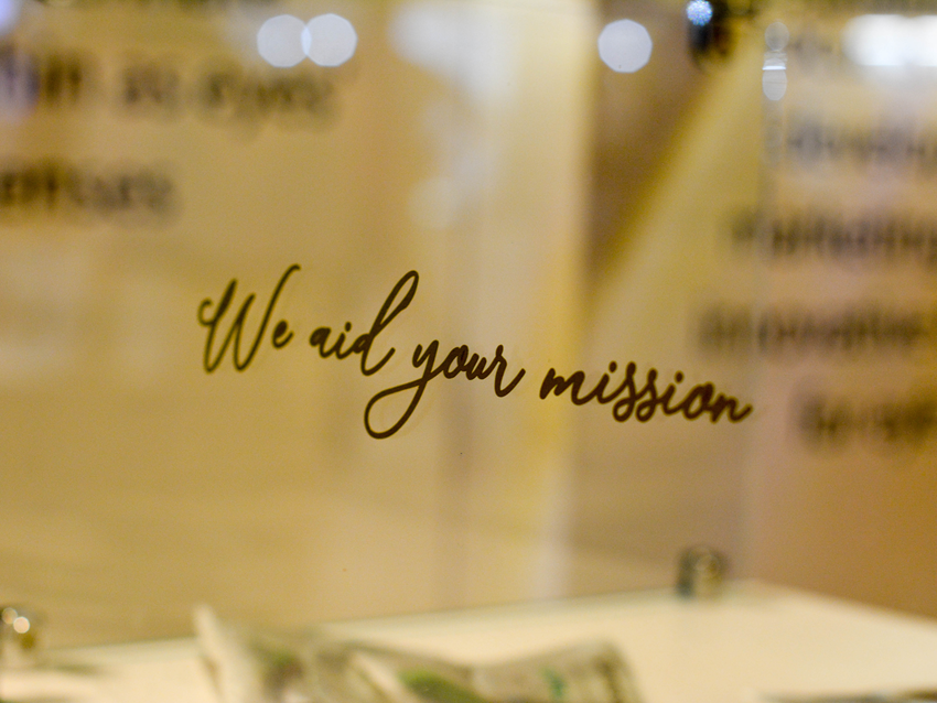 WE AID YOUR MISSION